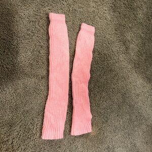 Pink Leg Warmers